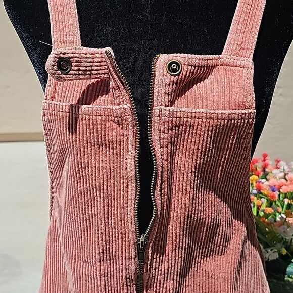 Courdary dusty rose colored zip front dress size small - Picture 5 of 7